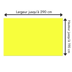 Tête de lit jaune citron sur mesure | Tête de lit originale